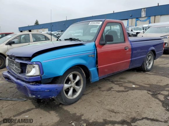 1996 Ford Ranger XL with VIN 1FTCR10A7TUB70399, listed as a Copart auction lot 85563994 with 88,793 mi miles and Clean Title. Bid and sale history available at carsss.com. Image 1.