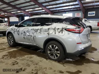 2018 Nissan Murano Platinum with VIN 5N1AZ2MH8JN121574, listed as a Copart auction lot 89212125 with 0 mi miles and Salvage Title. Bid and sale history available at carsss.com. Image 2.