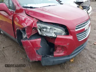 2015 Chevrolet Trax LT with VIN KL7CJLSB2FB117132, listed as a IAAI auction lot 40924586 with 83,170 mi miles. Bid and sale history available at carsss.com. Image 6.