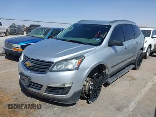 2015 Chevrolet Traverse LS with VIN 1GNKRFEDXFJ388491, listed as a IAAI auction lot 41700140 with 156,233 mi miles and . Bid and sale history available at DreamBid. Image 17.
