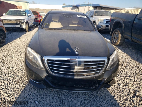 2015 Mercedes-Benz S-Class S 550 with VIN WDDUG8CB7FA131377, listed as a Copart auction lot 47277835 with 109,131 mi miles and Salvage Title. Bid and sale history available at carsss.com. Image 5.