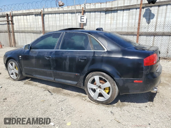 2006 Audi S4 z VIN WAUGL78E56A198119, wystawiony jako Copart lot #57002215 z przebiegiem Nie podano mil oraz Szkoda całkowita • Salvage title. Historia ofert i sprzedaży dostępna na DreamBid. Obrazek 2.