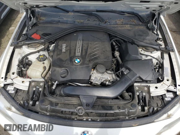 2015 BMW 4 Series 435i with VIN WBA3R1C58FK195761, listed as a Copart auction lot 82604934 with 109,642 mi miles and Salvage Title. Bid and sale history available at carsss.com. Image 12.