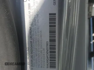 2014 Audi A7 Premium Plus z VIN WAUWGAFCXEN037853, wystawiony jako Copart lot #54741855 z przebiegiem 162 927 mil mil oraz Szkoda całkowita • Salvage title. Historia ofert i sprzedaży dostępna na DreamBid. Obrazek 13.