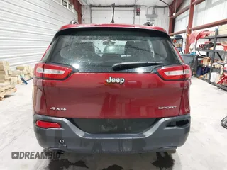 2015 Jeep Cherokee Sport with VIN 1C4PJMAB8FW719652, listed as a IAAI auction lot 41475308 with 247,960 mi miles. Bid and sale history available at carsss.com. Image 16.