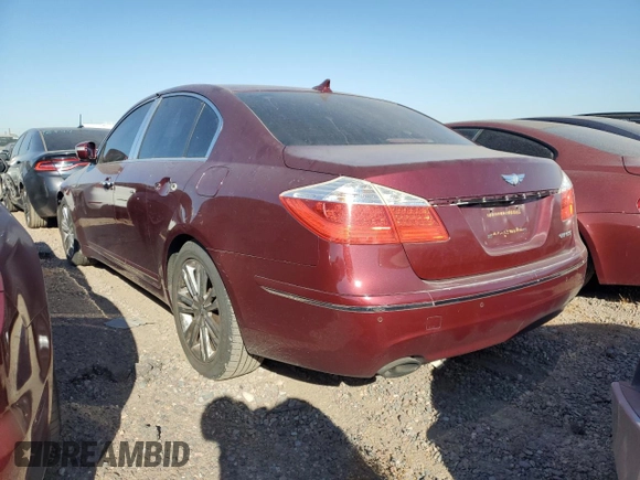 2009 Hyundai Genesis with VIN KMHGC46E99U026064, listed as a Copart auction lot 73573634 with 201,086 mi miles and Clean Title. Bid and sale history available at carsss.com. Image 2.