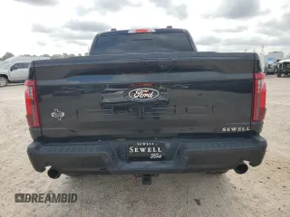 2024 Ford F-150 XLT with VIN 1FTFW3L85RFA04020, listed as a Copart auction lot 55082065 with 8,641 mi miles and Salvage Title. Bid and sale history available at carsss.com. Image 6.