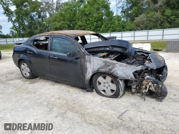 2010 Dodge Avenger SXT with VIN 1B3CC4FB2AN136172, listed as a Copart auction lot 52784295 with 0 mi miles and Non Repairable. Bid and sale history available at carsss.com. Image 4.