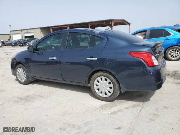 2017 Nissan Versa Sedan SV with VIN 3N1CN7AP4HL850251, listed as a Copart auction lot 48342705 with 80,591 mi miles and Salvage Title. Bid and sale history available at carsss.com. Image 2.
