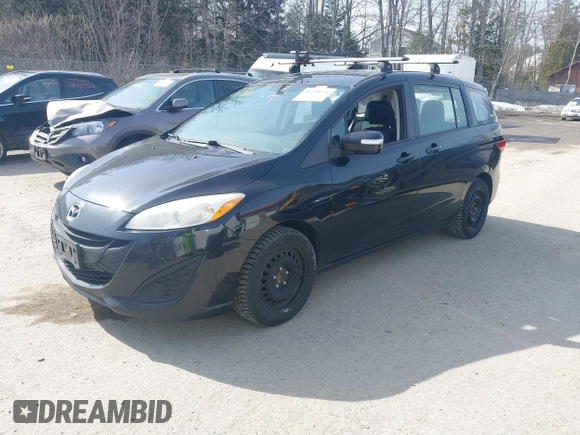 2014 Mazda 5 Sport with VIN JM1CW2BL5E0167153, listed as a IAAI auction lot 41790276 with 243,565 mi miles. Bid and sale history available at carsss.com. Image 2.