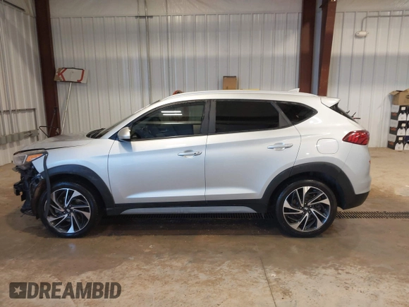 2019 Hyundai Tucson Ultimate with VIN KM8J3CAL8KU995978, listed as a IAAI auction lot 41105208 with 108,268 mi miles. Bid and sale history available at carsss.com. Image 15.