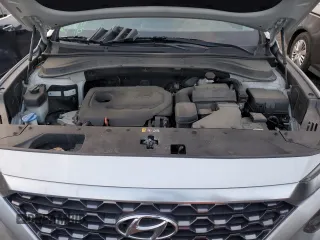 2019 Hyundai Santa Fe SEL Plus z VIN 5NMS33AD2KH100204, wystawiony jako Copart lot #82542424 z przebiegiem 56 214 mil mil oraz Szkody całkowita. Historia ofert i sprzedaży dostępna na DreamBid. Obrazek 11.