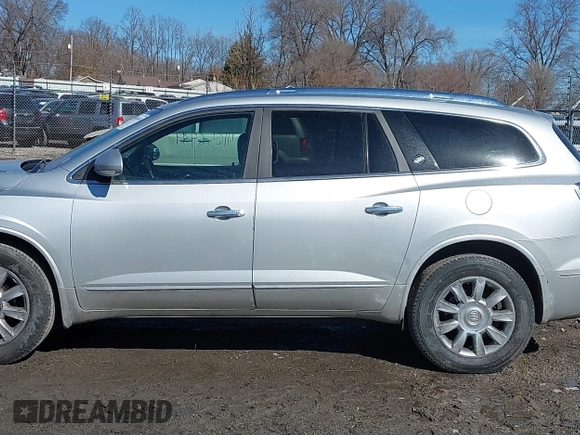2015 Buick Enclave Leather with VIN 5GAKVBKD2FJ351065, listed as a IAAI auction lot 41656934 with 148,015 mi miles and . Bid and sale history available at carsss.com. Image 15.