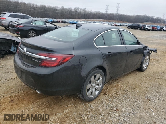 2015 Buick Regal Premium I with VIN 2G4GN5EX6F9182686, listed as a Copart auction lot 43597215 with 123,836 mi miles and Clean Title. Bid and sale history available at carsss.com. Image 3.