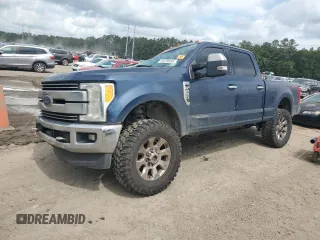 2017 Ford F-250 Lariat z VIN 1FT7W2BT4HEB74233, wystawiony jako Copart lot #55230605 z przebiegiem Nie podano mil oraz Szkoda całkowita • Salvage title. Historia ofert i sprzedaży dostępna na DreamBid. Obrazek 1.