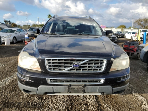 2007 Volvo XC90 V8 with VIN YV4CZ852671385853, listed as a Copart auction lot 42545245 with 155,387 mi miles and Salvage Title. Bid and sale history available at carsss.com. Image 5.