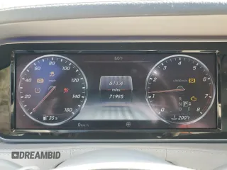 2015 Mercedes-Benz S-Class S 550 with VIN WDDUG8FB3FA105273, listed as a Copart auction lot 86003754 with 71,985 mi miles and Salvage Title. Bid and sale history available at carsss.com. Image 9.