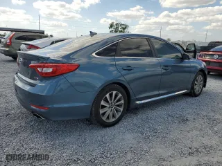 2015 Hyundai Sonata 2.4L Limited with VIN 5NPE34AF4FH197015, listed as a Copart auction lot 51844935 with 72,974 mi miles and Salvage Title. Bid and sale history available at carsss.com. Image 3.