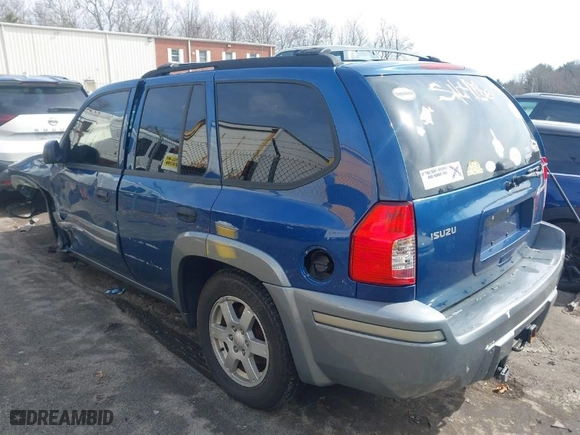 2006 Isuzu Ascender S with VIN 4NUDT13SX62700251, listed as a IAAI auction lot 41813470 with 211,402 mi miles. Bid and sale history available at carsss.com. Image 3.