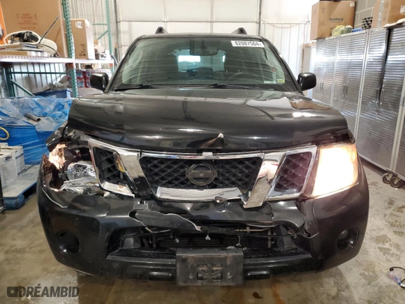 2011 Nissan Pathfinder Silver with VIN 5N1AR1NB5BC624528, listed as a Copart auction lot 82087504 with 161,604 mi miles and Salvage Title. Bid and sale history available at carsss.com. Image 5.
