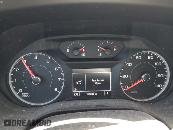 2018 GMC Acadia SLE with VIN 1GKKNRLS6JZ147761, listed as a Copart auction lot 54181325 with 101,345 mi miles and Salvage title. Bid and sale history available at DreamBid. Image 9.