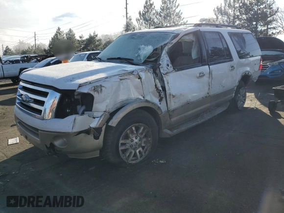 2010 Ford Expedition EL Eddie Bauer with VIN 1FMJK1J52AEB19313, listed as a Copart auction lot 41501585 with 112,183 mi miles and Salvage Title. Bid and sale history available at carsss.com. Image 1.
