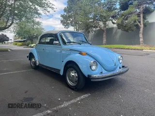 1979 Volkswagen Beetle с VIN 1592035534, выставлен на аукционе Copart как лот 60126465 с пробегом 9 711 миль миль и Чистый • Clean title. История ставок и продаж доступна на DreamBid. Изображение 1.
