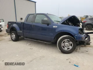 2007 Ford F-150 STX with VIN 1FTRX02W07KC22346, listed as a Copart auction lot 42942555 with 253,980 mi miles and Salvage Title. Bid and sale history available at carsss.com. Image 4.