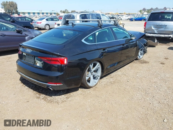 2018 Audi A5 Sportback Premium z VIN WAUANCF53JA003557, wystawiony jako IAAI lot #42079150 z przebiegiem 78 259 mil mil oraz . Historia ofert i sprzedaży dostępna na DreamBid. Obrazek 4.