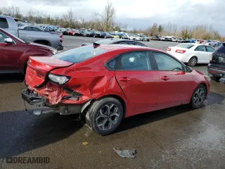 2021 Kia Forte LXS with VIN 3KPF24AD1ME383800, listed as a Copart auction lot 46525745 with 51,870 mi miles and Salvage Title. Bid and sale history available at carsss.com. Image 3.