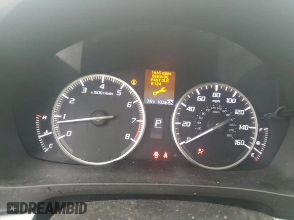 2018 Acura ILX Premium with VIN 19UDE2F72JA002011, listed as a Copart auction lot 51653905 with 103,632 mi miles and Salvage title. Bid and sale history available at DreamBid. Image 9.