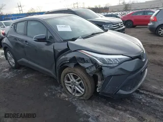 2020 Toyota C-HR LE with VIN NMTKHMBXXLR115739, listed as a IAAI auction lot 41484051 with 24,717 mi miles. Bid and sale history available at carsss.com. Image 1.