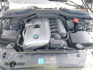 2007 BMW 5 Series 525i with VIN WBANE53577CY05978, listed as a IAAI auction lot 41943909 with 161,541 mi miles and . Bid and sale history available at carsss.com. Image 10.