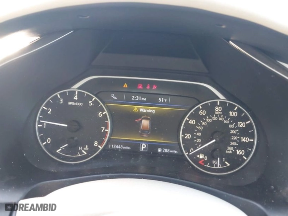 2017 Nissan Murano SL with VIN 5N1AZ2MH6HN176700, listed as a IAAI auction lot 40877286 with 113,448 mi miles. Bid and sale history available at carsss.com. Image 7.