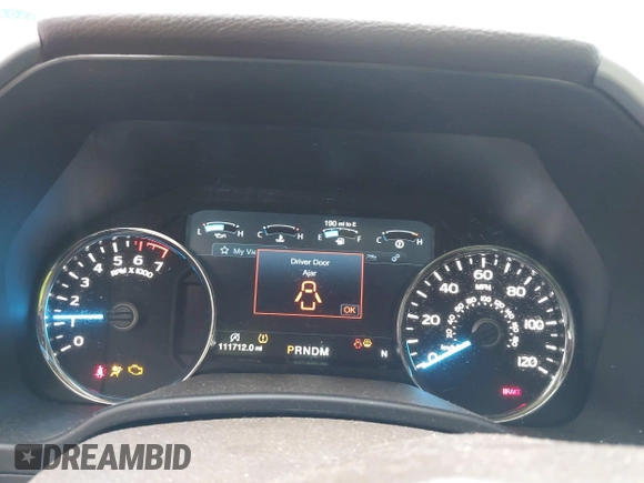 2019 Ford F-150 XL with VIN 1FTEW1E51KFC78923, listed as a IAAI auction lot 41528607 with 111,712 mi miles. Bid and sale history available at carsss.com. Image 7.