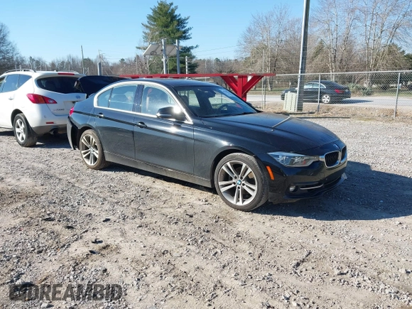 2017 BMW 3 Series 330i with VIN WBA8B9C58HK675536, listed as a IAAI auction lot 41665254 with 122,098 mi miles. Bid and sale history available at carsss.com. Image 1.