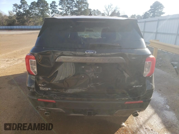 2023 Ford Explorer XLT z VIN 1FMSK8DH1PGB80247, wystawiony jako Copart lot #87735765 z przebiegiem Nie podano mil oraz Szkoda całkowita • Salvage title. Historia ofert i sprzedaży dostępna na DreamBid. Obrazek 6.