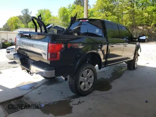 2018 Ford F-150 XL with VIN 1FTEW1E52JFB96018, listed as a Copart auction lot 48020125 with 161,944 mi miles and Salvage title. Bid and sale history available at DreamBid. Image 3.