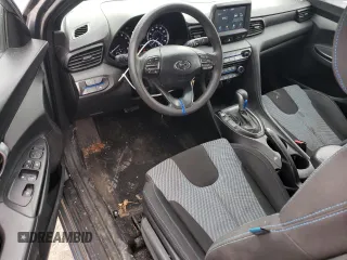 2019 Hyundai Veloster 2.0 with VIN KMHTG6AF8KU017103, listed as a Copart auction lot 47827495 with 131,058 mi miles and Salvage Title. Bid and sale history available at carsss.com. Image 8.
