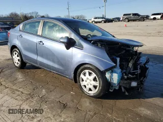 2016 Kia Rio LX with VIN KNADM4A38G6590765, listed as a Copart auction lot 86292164 with 102,741 mi miles and Salvage Title. Bid and sale history available at carsss.com. Image 4.