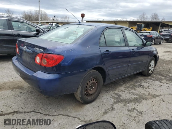 2008 Toyota Corolla CE with VIN 2T1BR32E38C880797, listed as a Copart auction lot 53480615 with 199,020 mi miles and Clean Title. Bid and sale history available at DreamBid. Image 3.