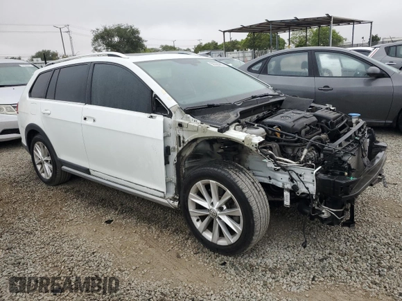 2017 Volkswagen Golf S with VIN 3VWH17AU4HM522453, listed as a Copart auction lot 58395955 with 75,787 mi miles and Salvage title. Bid and sale history available at DreamBid. Image 4.