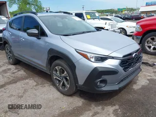 2024 Subaru Crosstrek Premium with VIN JF2GUADC3R8897635, listed as a IAAI auction lot 42112115 with 4,744 mi miles and . Bid and sale history available at DreamBid. Image 1.