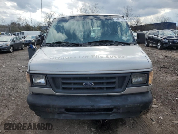 2003 Ford Econoline Cargo with VIN 1FTRE14213HA29118, listed as a Copart auction lot 50931965 with 255,312 mi miles and Salvage Title. Bid and sale history available at carsss.com. Image 5.