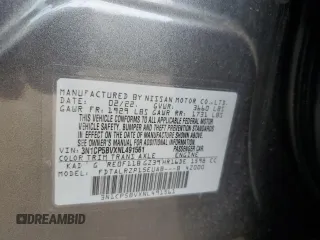 2022 Nissan Kicks S z VIN 3N1CP5BVXNL491561, wystawiony jako Copart lot #51327675 z przebiegiem 87 111 mil mil oraz Szkoda całkowita • Salvage title. Historia ofert i sprzedaży dostępna na DreamBid. Obrazek 14.