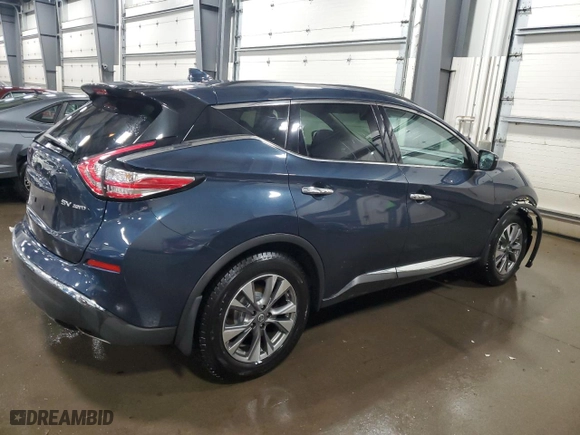 2017 Nissan Murano SL with VIN 5N1AZ2MH1HN150232, listed as a Copart auction lot 86290824 with 112,068 mi miles and Salvage Title. Bid and sale history available at carsss.com. Image 3.