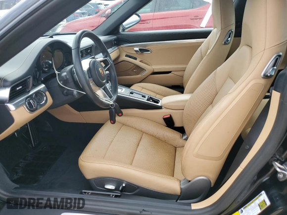 2019 Porsche 911 4 with VIN WP0BA2A99KS120126, listed as a Copart auction lot 73805804 with 0 mi miles and Salvage Title. Bid and sale history available at carsss.com. Image 7.
