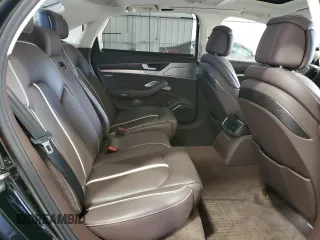 2016 Audi A8 Sport z VIN WAU43AFD1GN011589, wystawiony jako Copart lot #86614934 z przebiegiem 96 137 mil mil oraz Szkoda całkowita • Salvage title. Historia ofert i sprzedaży dostępna na DreamBid. Obrazek 10.