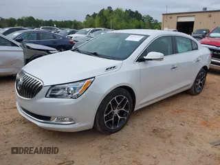 2016 Buick LaCrosse Sport Touring with VIN 1G4G45G39GF205576, listed as a IAAI auction lot 41972707 with 111,411 mi miles. Bid and sale history available at carsss.com. Image 2.