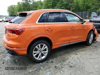 2023 Audi Q3 S line Premium z VIN WA1DECF37P1148165, wystawiony jako Copart lot #60192885 z przebiegiem 27 657 mil mil oraz Szkoda całkowita • Salvage title. Historia ofert i sprzedaży dostępna na DreamBid. Obrazek 3.